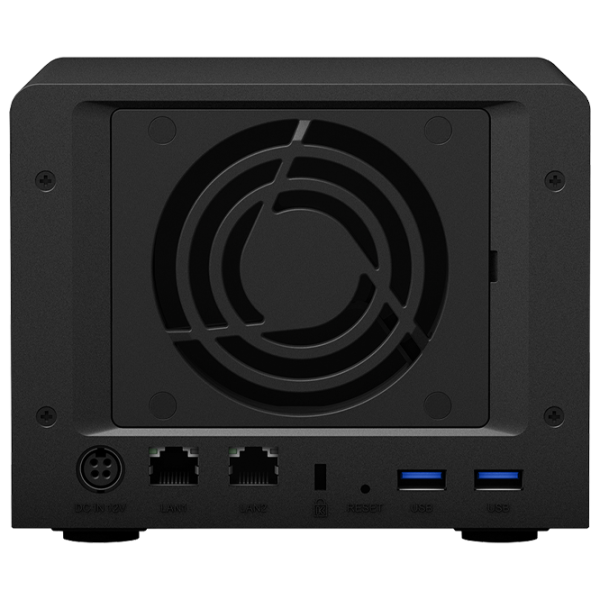 Сетевое хранилище Synology DS620slim Черный photo 5