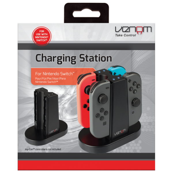 Зарядная станция для геймпада Venom VS4796 Nintendo Switch/ Черный photo 4