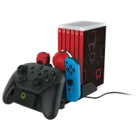Stație de încărcare controller cu suport pentru discuri Venom VS2736 Nintendo Switch/ Black photo 2