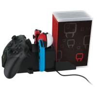Stație de încărcare controller cu suport pentru discuri Venom VS2736 Nintendo Switch/ Black photo 3