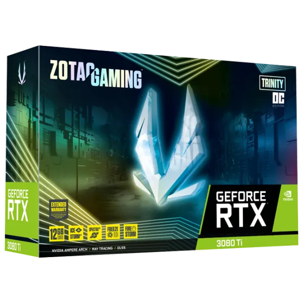 Видеокарта Zotac GeForce RTX 3080 Ti Trinity OC PCI Express x16 4.0 / 12 ГБ photo 6
