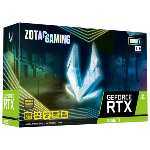 Видеокарта Zotac GeForce RTX 3080 Ti Trinity OC PCI Express x16 4.0 / 12 ГБ photo 6