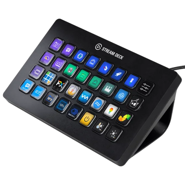 Контроллер для стриминга Elgato Live Content Creation 32 Keys Проводная/ Черный photo 2 Контроллер для стриминга Elgato Live Content Creation 32 Keys Проводная/ Черный photo 2