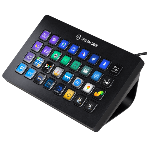 Контроллер для стриминга Elgato Live Content Creation 32 Keys Проводная/ Черный photo 2 Контроллер для стриминга Elgato Live Content Creation 32 Keys Проводная/ Черный photo 2