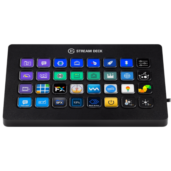Контроллер для стриминга Elgato Live Content Creation 32 Keys Проводная/ Черный photo 4 Контроллер для стриминга Elgato Live Content Creation 32 Keys Проводная/ Черный photo 4