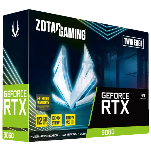 Видеокарта Zotac GeForce RTX 3060 Twin Edge PCI Express x16 4.0 / 12 ГБ photo 6