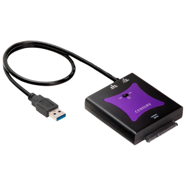Adapter Century CRASU31 USB 3.1/ Black photo 2