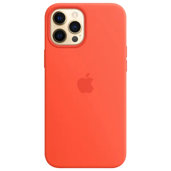 Husă pentru smartphone Apple iPhone 12 Pro Max Apple/ Back/ TPU/ Orange photo 2 Husă pentru smartphone Apple iPhone 12 Pro Max Apple/ Back/ TPU/ Orange photo 2