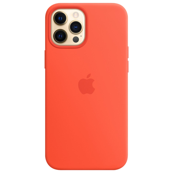 Husă pentru smartphone Apple iPhone 12 Pro Max Apple/ Back/ TPU/ Orange photo 2 Husă pentru smartphone Apple iPhone 12 Pro Max Apple/ Back/ TPU/ Orange photo 2