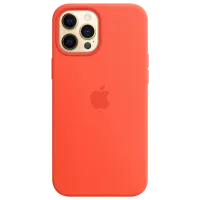 Husă pentru smartphone Apple iPhone 12 Pro Max Apple/ Back/ TPU/ Orange photo 2