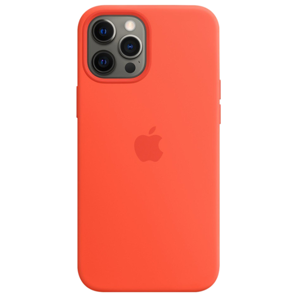 Husă pentru smartphone Apple iPhone 12 Pro Max Apple/ Back/ TPU/ Orange photo 3 Husă pentru smartphone Apple iPhone 12 Pro Max Apple/ Back/ TPU/ Orange photo 3