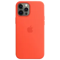 Husă pentru smartphone Apple iPhone 12 Pro Max Apple/ Back/ TPU/ Orange photo 3
