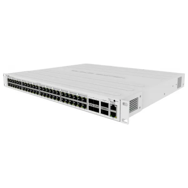 PoE Switch Mikrotik CRS354-48P-4S+2Q+RM Silver photo 2