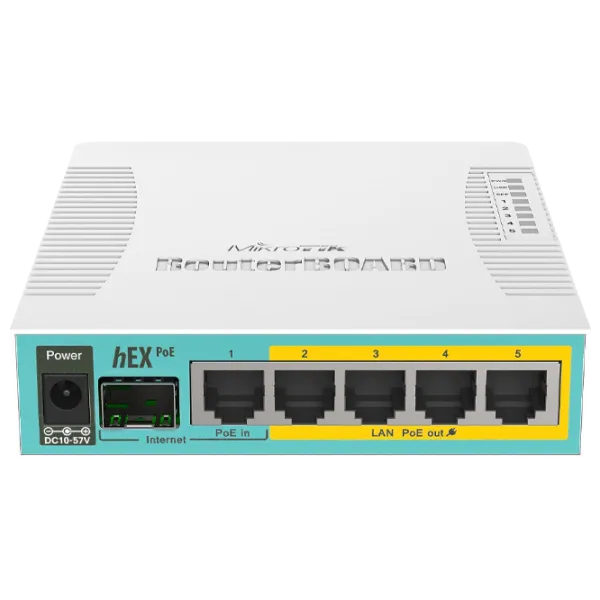 PoE Коммутатор Mikrotik RB960PGS hEX PoE Белый photo 2