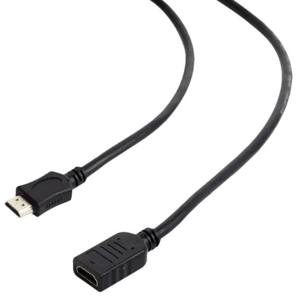 Cablu video Cablexpert HDMI + HDMI 0.5 m/ Black photo 2