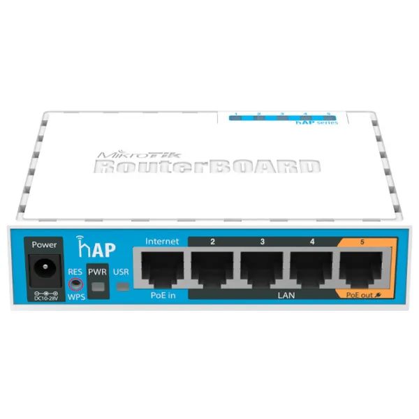 Wi-Fi Router Mikrotik hAP 300 Mbit/ s/ White photo 2