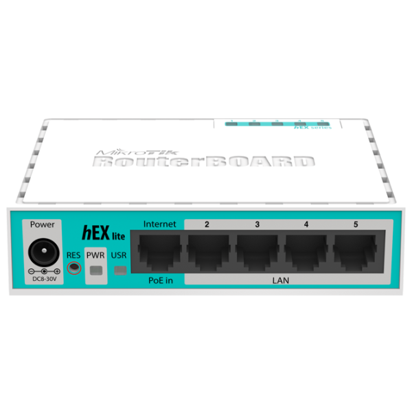 Маршрутизатор Mikrotik RB750r2 hEX lite Белый photo 2