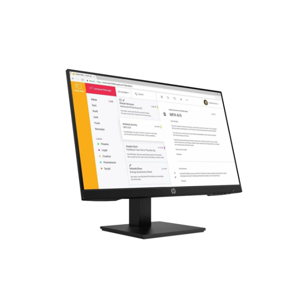 Монитор HP P24h G4 23.8" Full HD 75 Гц/ 5 мс/ Черный photo 2