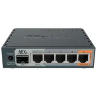 Wi-Fi Роутер Mikrotik hEX S Черный photo 2