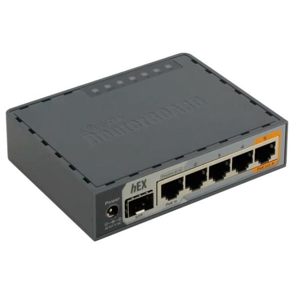 Wi-Fi Роутер Mikrotik hEX S Черный photo 4