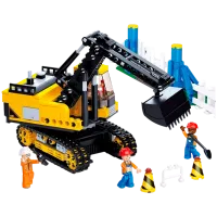 Конструктор Sluban Traxcavator Строители/ Желтый photo 2