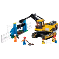 Конструктор Sluban Traxcavator Строители/ Желтый photo 3