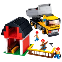 Конструктор Sluban Dumper truck Строители/ Желтый photo 2
