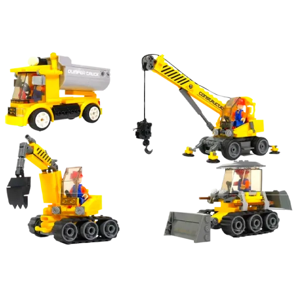 Конструктор Sluban Construction Set Строители/ Желтый photo 2