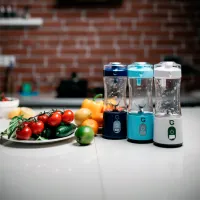 Портативный блендер Greentest Greennovo Синий photo 8