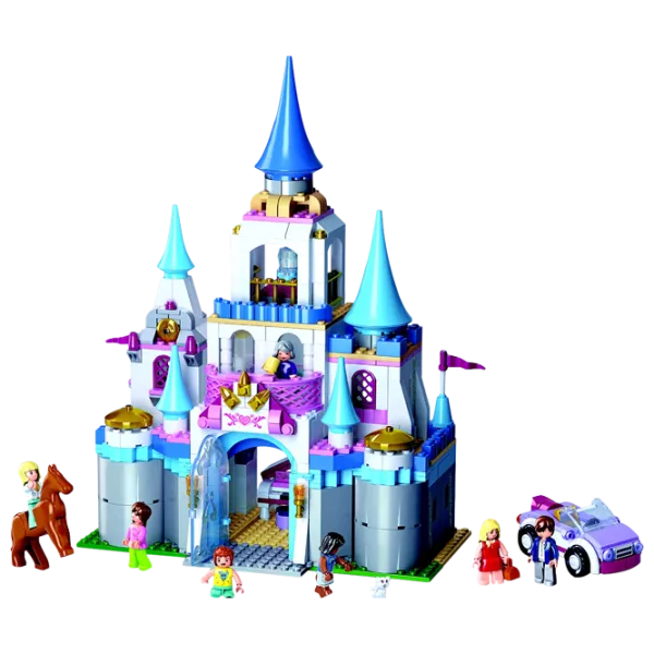 Детский конструктор Sluban Sapphire Castle Замок/ Светло-синий photo 2
