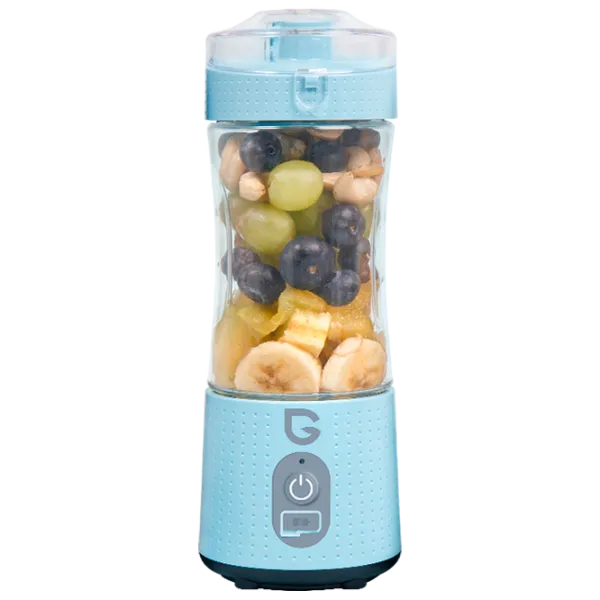 Blender portabil Greentest Greennovo Light Blue photo 2
