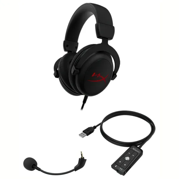 Căști HyperX Cloud Core Black Cu fir/ Gaming photo 7