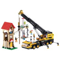 Детский конструктор Sluban Crane truck Строители/ Желтый photo 2