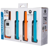Stații Radio Motorola Talkabout T42 quad pack White photo 4