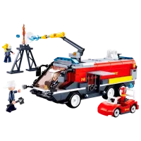 Constructor Sluban Airport Crash Tender Pompieri/ Red photo 2