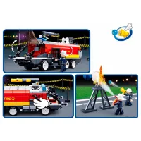 Constructor Sluban Airport Crash Tender Pompieri/ Red photo 4