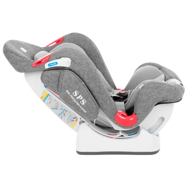 Детское автокресло Kikka Boo O'Right SPS  0 месяцев - 6 лет / 25 кг / Тёмно-серый photo 4