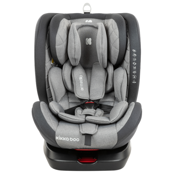 Детское автокресло Kikka Boo Armadillo  0 месяцев - 12 лет / 36 кг / Серый photo 2