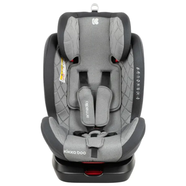 Детское автокресло Kikka Boo Armadillo  0 месяцев - 12 лет / 36 кг / Серый photo 3