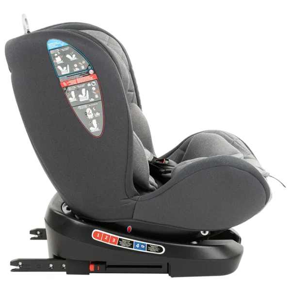 Детское автокресло Kikka Boo Armadillo  0 месяцев - 12 лет / 36 кг / Серый photo 5