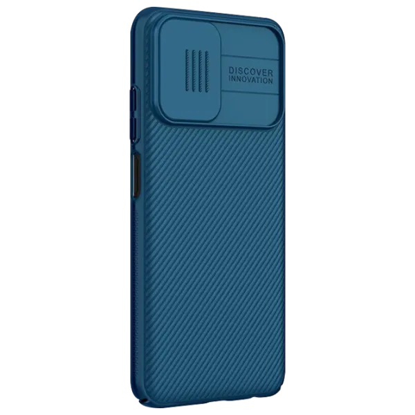 Husă pentru smartphone Xiaomi Redmi Note 10 Nillkin/ Back/ PC/ Blue photo 4