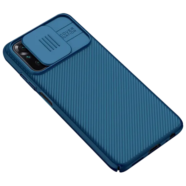 Husă pentru smartphone Xiaomi Redmi Note 10 Nillkin/ Back/ PC/ Blue photo 5