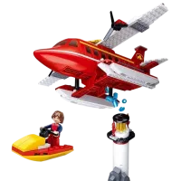 Constructor Sluban Fire Waterplan Pompieri/ Red photo 2