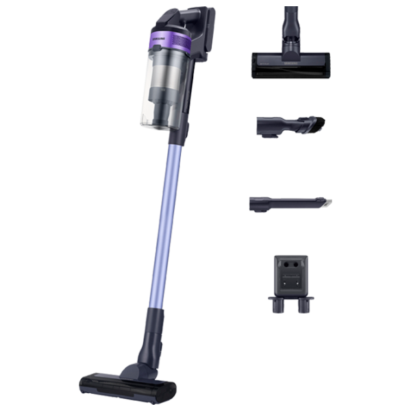 Вертикальный пылесос Samsung VS15A6031R4/ EV 410 Вт/ Черный Фиолетовый photo 2 Вертикальный пылесос Samsung VS15A6031R4/ EV 410 Вт/ Черный Фиолетовый photo 2