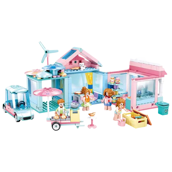 Constructor pentru copii Sluban Wedding II Nuntă/ Light Blue photo 2
