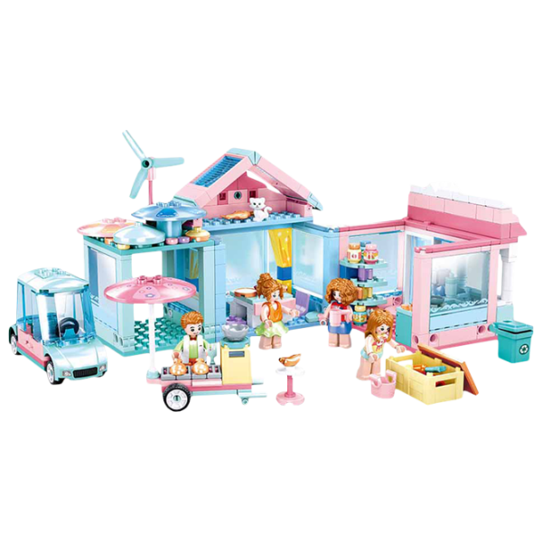 Constructor pentru copii Sluban Wedding II Nuntă/ Light Blue photo 2