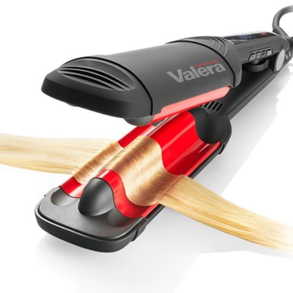 Placă pentru creponat Valera Wave Master Ionic 25 W / Red Black photo 4