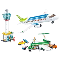 Детский конструктор Sluban Aviation Airport Аэропорт/ Белый photo 2