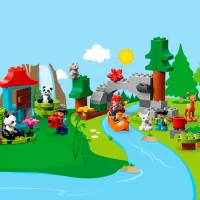 Constructor LEGO World Animals Călătorie/ Multicolor photo 2