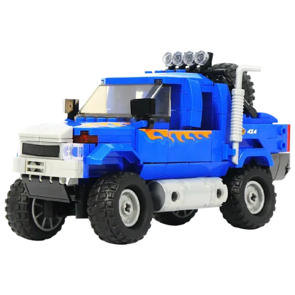 Детский конструктор Sluban Bricks F350 Авто/ Синий photo 2
